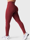 Rise™ Leggings — Cherry Red