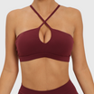 Mia Sports Bra — Cherry Red